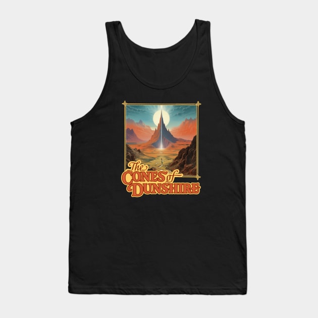 The Cones of Dunshire - Parks and Rec Board Game Tank Top by sombreroinc